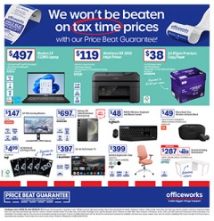 We Won't be Beaten on Tax Time Prices