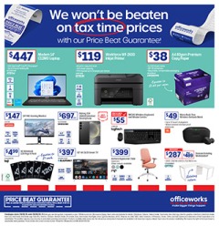We Won't be Beaten on Tax Time Prices
