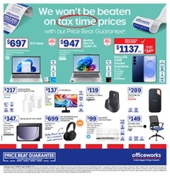 We Won't be Beaten on Tax Time Prices