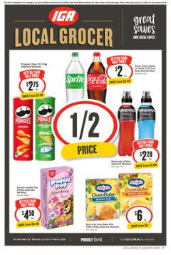 IGA NSW Local Grocer V1 - IGA catalogue for Offer valid Wed 26 Feb 2025 - Tue 4 Mar 2025