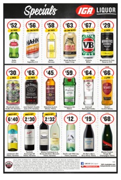 NSW Specials - IGA Liquor catalogue for Offer valid Wed 19 Feb 2025 - Tue 25 Feb 2025