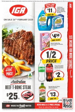 IGA NSW Medium V2 - IGA catalogue for Offer valid Wed 26 Feb 2025 - Tue 4 Mar 2025