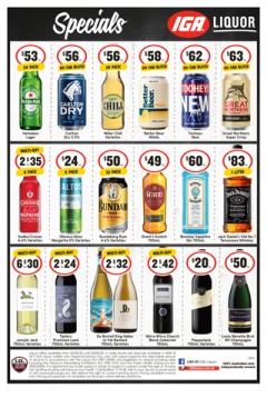 NSW Specials - IGA Liquor catalogue for Offer valid Wed 26 Feb 2025 - Tue 4 Mar 2025