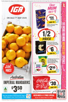 IGA NSW Medium V1 - IGA catalogue for Offer valid Wed 7 May 2025 - Tue 13 May 2025