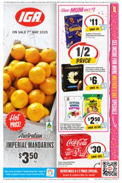 IGA NSW Large V1 - IGA catalogue for Offer valid Wed 7 May 2025 - Tue 13 May 2025