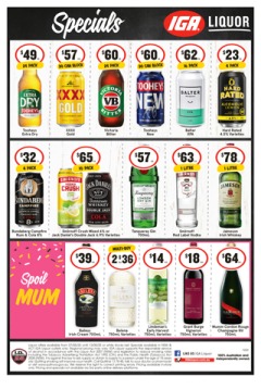 NSW Specials - IGA Liquor catalogue for Offer valid Wed 7 May 2025 - Tue 13 May 2025