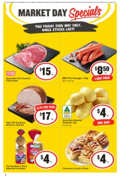 Market Day Specials