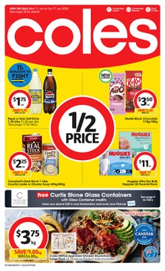 Coles Catalogue NSW METRO - Coles catalogue for Offer valid Wed 11 Jun 2025 - Tue 17 Jun 2025