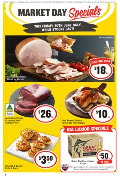 Market Day Specials