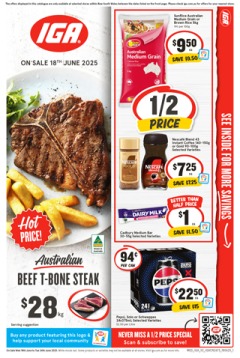 IGA NSW Medium V2 - IGA catalogue for Offer valid Wed 18 Jun 2025 - Tue 24 Jun 2025