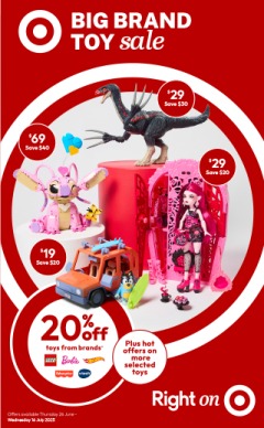 Big Brand Toy Sale
