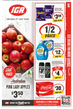 IGA NSW Medium V1 - IGA catalogue for Offer valid Wed 2 Jul 2025 - Tue 8 Jul 2025