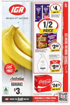 IGA NSW Medium V2 - IGA catalogue for Offer valid Wed 23 Jul 2025 - Tue 29 Jul 2025