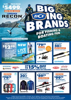 Big BCFing Brands For Fishing & Boating Fun