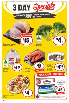 3 Day Specials