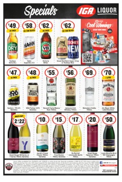 NSW Specials - IGA Liquor catalogue for Offer valid Wed 6 Aug 2025 - Tue 12 Aug 2025