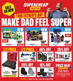 This Father's Day Make Dad Feel Super