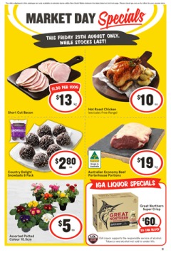 Market Day Specials