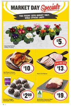 Market Day Specials