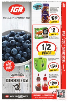 IGA NSW Large V2 - IGA catalogue for Offer valid Wed 3 Sep 2025 - Tue 9 Sep 2025