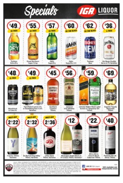 NSW Specials - IGA Liquor catalogue for Offer valid Wed 3 Sep 2025 - Tue 9 Sep 2025