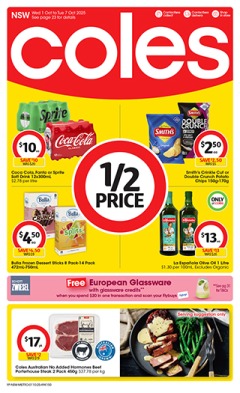 Coles Catalogue NSW METRO - Coles catalogue for Offer valid Wed 1 Oct 2025 - Tue 7 Oct 2025