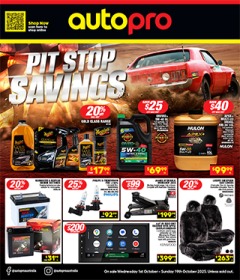 PIT Stop Savings