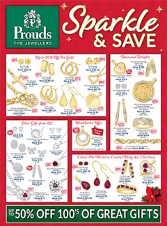 Sparkle & Save - Prouds catalogue for Offer valid Mon 10 Nov 2025 - Wed 24 Dec 2025