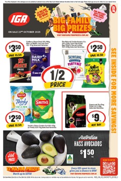 IGA NSW Medium V2 - IGA catalogue for Offer valid Wed 22 Oct 2025 - Tue 28 Oct 2025
