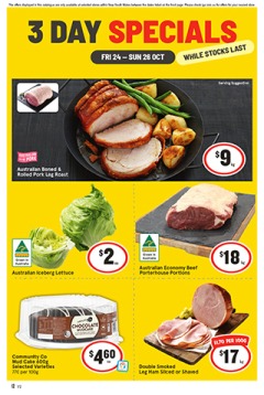 3 Day Specials