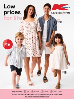 Low Prices for Life - Summer Catalogue 