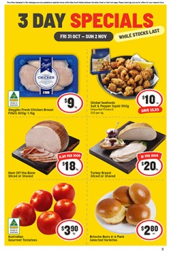 3 Day Specials
