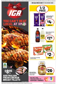 IGA NSW Medium V2 - IGA catalogue for Offer valid Wed 12 Nov 2025 - Tue 18 Nov 2025