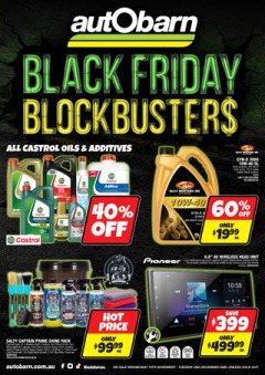 Black Friday Block Busters catalogue preview