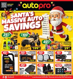 Santa's Massive Auto Savings