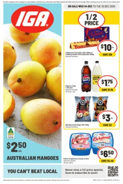 IGA NSW Medium V1 - IGA catalogue for Offer valid Wed 24 Dec 2025 - Tue 30 Dec 2025