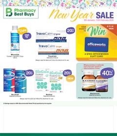 New Year Sale - Pharmacy Best Buys catalogue for Offer valid Thu 8 Jan 2026 - Fri 13 Feb 2026