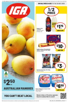 IGA NSW Large V2 - IGA catalogue for Offer valid Wed 24 Dec 2025 - Tue 30 Dec 2025