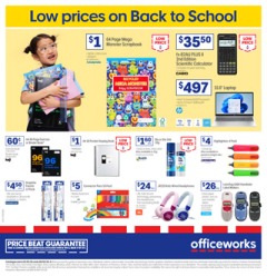 Low Prices on Back to School
