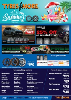 Hello Summer Tyre Sale
