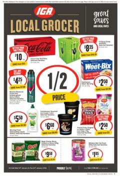 IGA NSW Local Grocer V1 - IGA catalogue for Offer valid Wed 14 Jan 2026 - Tue 20 Jan 2026