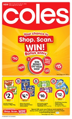 Coles Catalogue NSW METRO - Coles catalogue for Offer valid Wed 14 Jan 2026 - Tue 20 Jan 2026