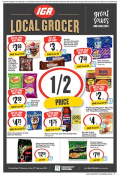 IGA NSW Local Grocer V1 catalogue preview