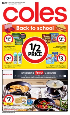 Coles Catalogue NSW METRO, catalog, catalogue Offer valid Wed 4 Feb 2026 - Tue 10 Feb 2026 ,catalogue starting wed  