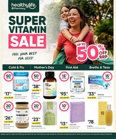 Super Vitamin Sale