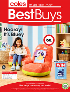 Coles Best Buys - Hooray! It's Bluey