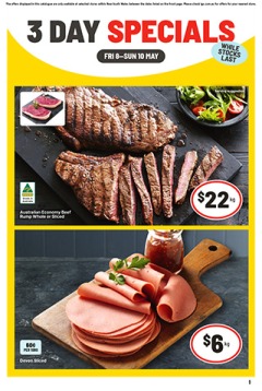 3 Day Specials