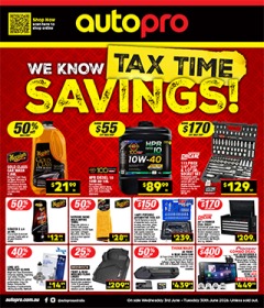We Know Tax Time Savings! catalogue cover
