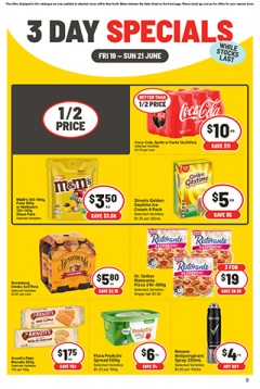 3 Day Specials
