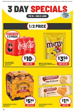3 Day Specials